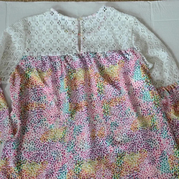Michelle McDowell  Polka Dot Lace Top - Picture 11 of 12
